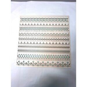 Mintay Chippies Chipboard Decor Elements Borders Set  MT-CHIP2-D39
